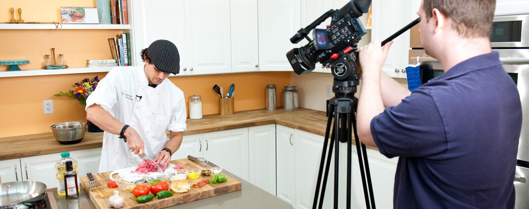 Tony & Andrew in the Kitchen Studio